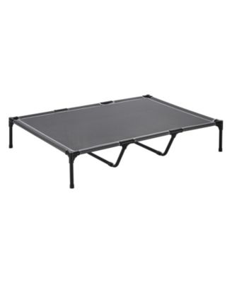 COZITO Steel Frame Portable Elevated Pet Cot, XL, Gray