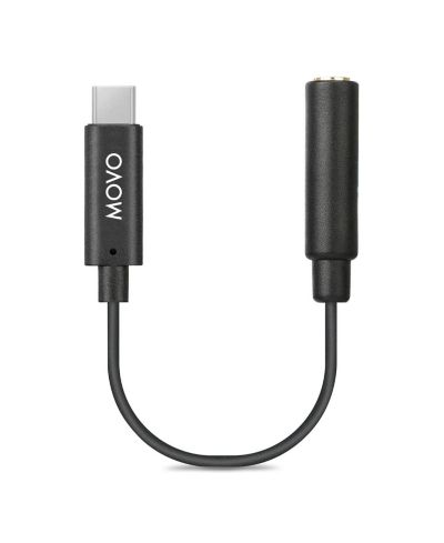 Movo UCMA-2 адаптер микрофона с разъемом 3.5mm TRRS на USB-C (мама)