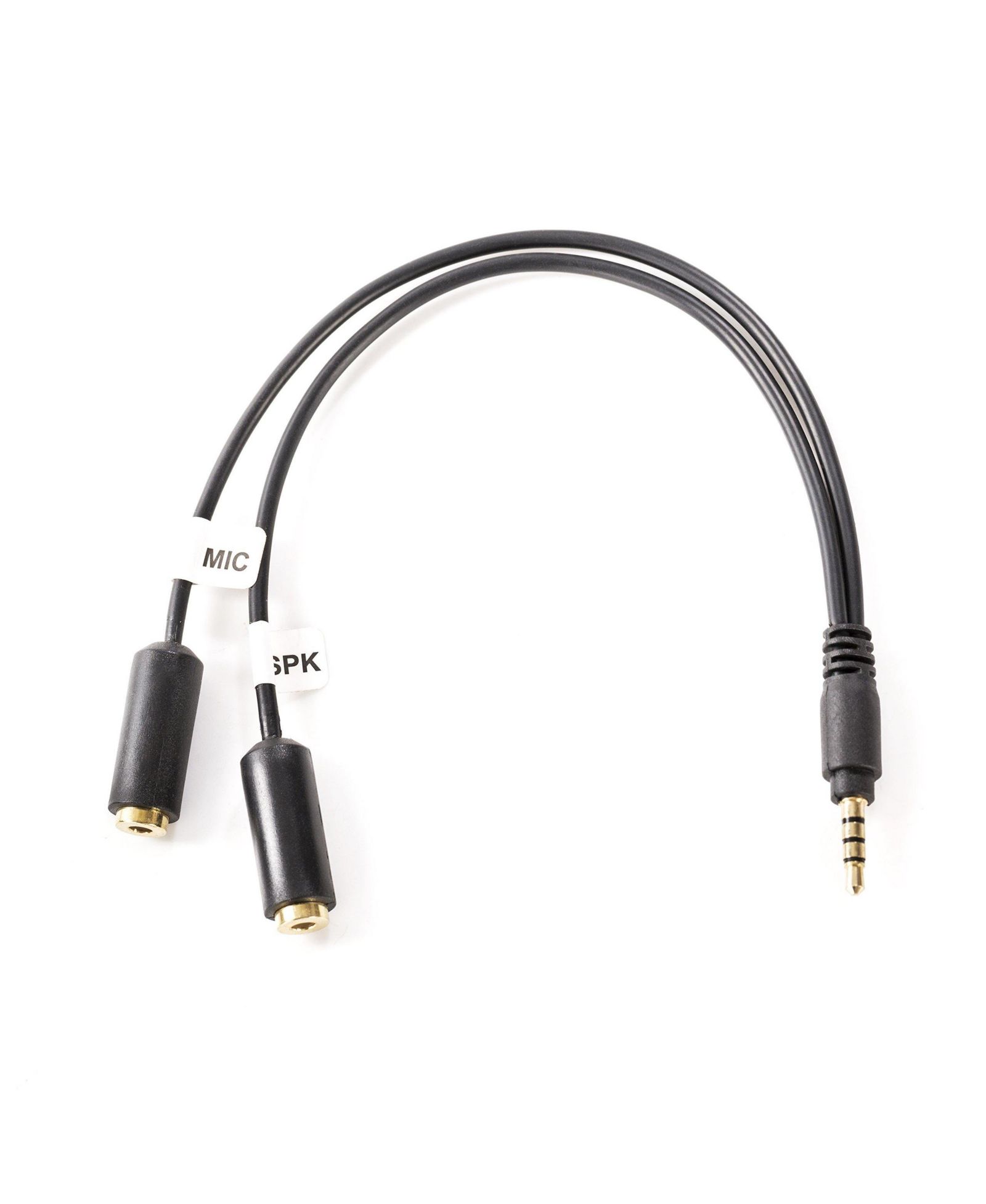 Адаптер Movo TCB1 для смартфонов с позолоченным разъёмом 3.5mm TRS на TRRS, совместим с устройствами 3.5mm TRRS
