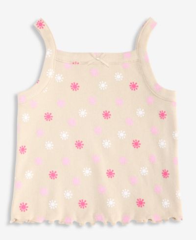 Детская майка First Impressions Baby Girls' (0-24) Mix & Match Sunny Print Tank Top