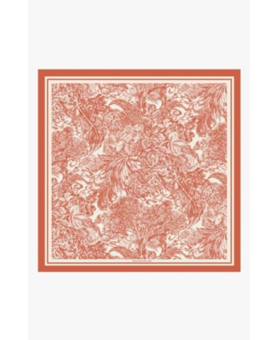 Шелковый шарф Jessie Zhao New York Terracotta Dream