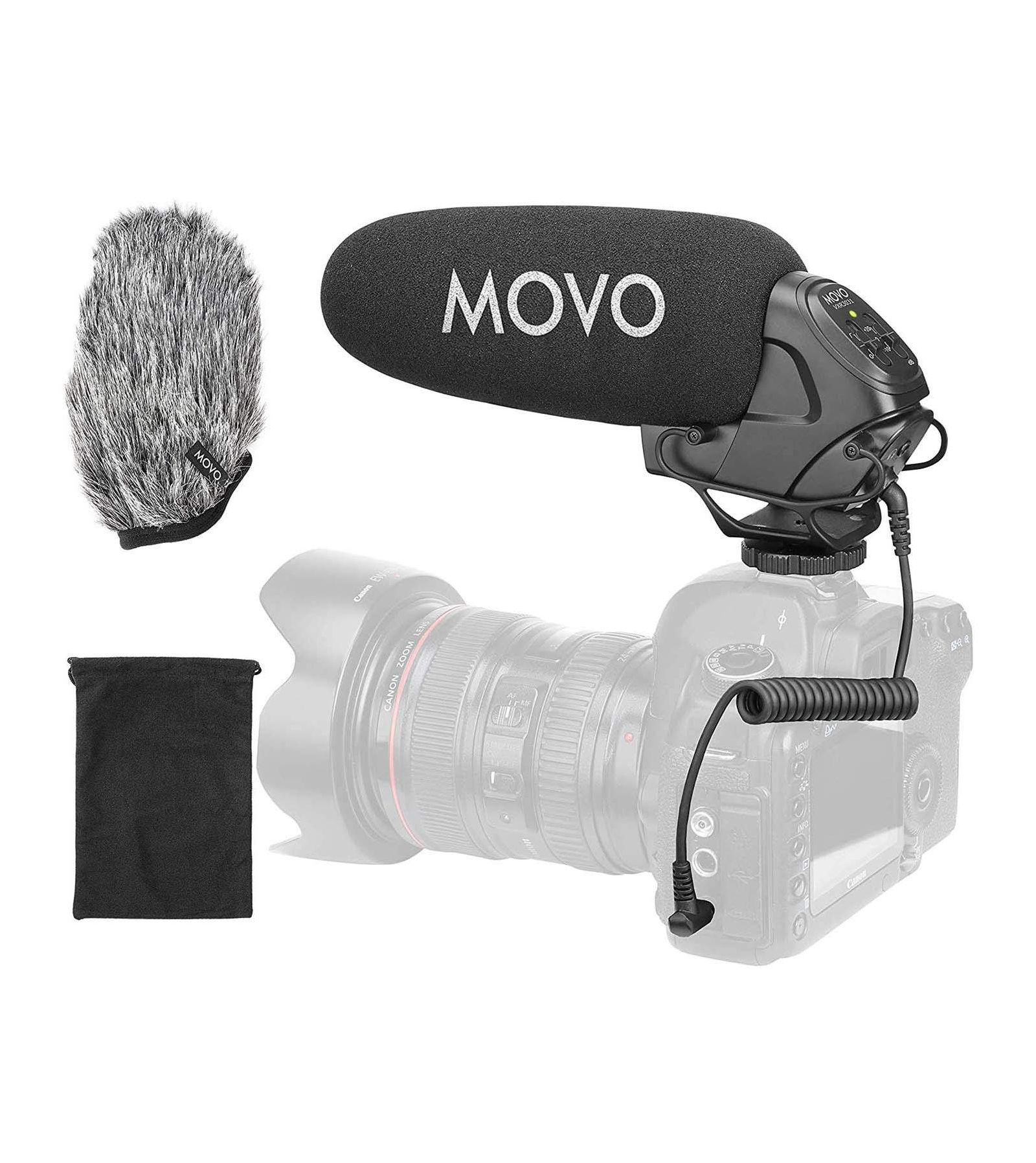 Микрофон-пушка Movo VXR3031 Supercardioid On-Camera Shotgun Mic