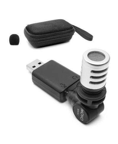 Movo MA5U Omnidirectional Pocket-Audio Microphone Compatible with Mac and Windows