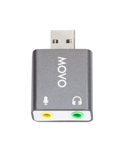 Адаптер звуковой карты Movo USB-AC1 TRRS Mic. to USB 2.0