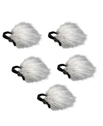 Ветрозащитный чехол Movo WS10n Universal Furry для всех петличных микрофонов (5 штук)