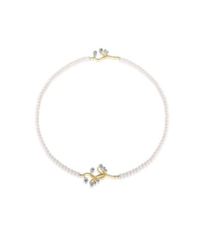 RETRO CHIC Lily of the Valley Pearl Necklace