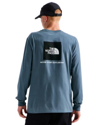 The North Face мужская футболка с длинным рукавом и графическим принтом Evolution Box NSE