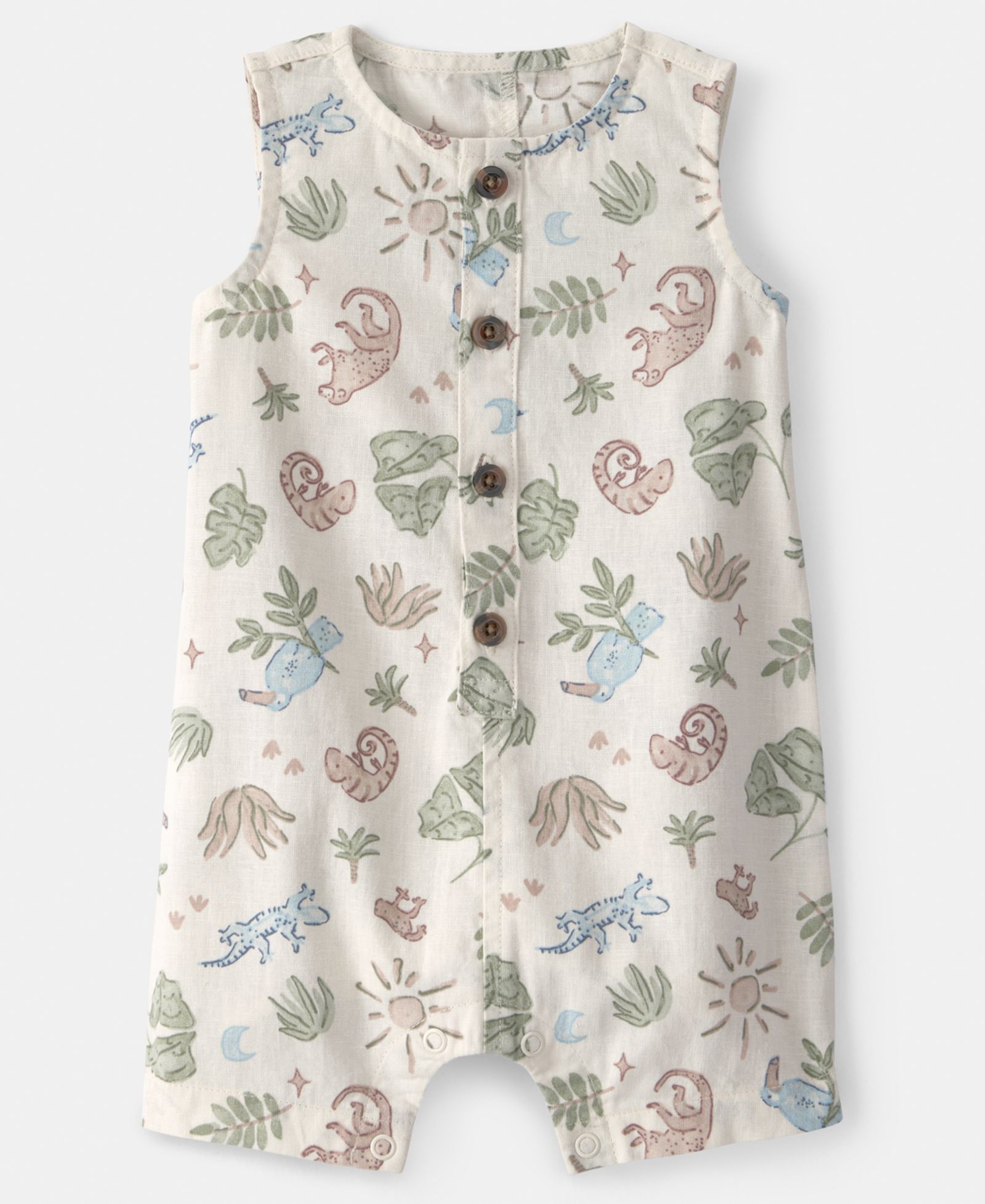 Carter's Baby Boys' Desert Sleeveless Romper