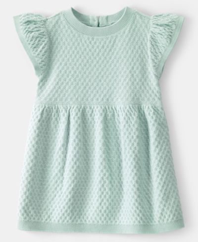 Carter's Baby Girls' Ruffle Sweater Dress