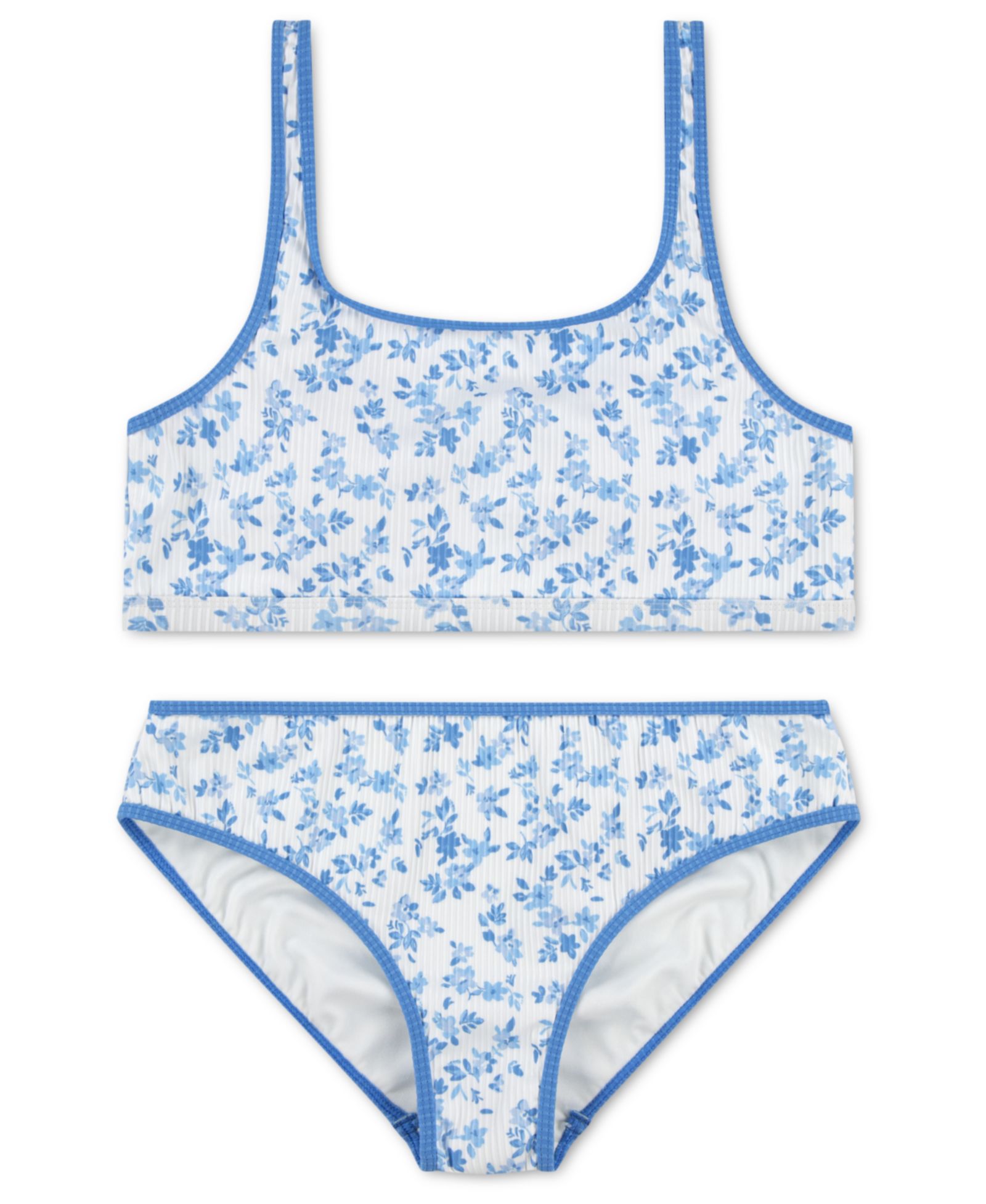 Комплект abercrombie kids Girls' Scoop Neck Top & Swim Bottoms, 2-Piece