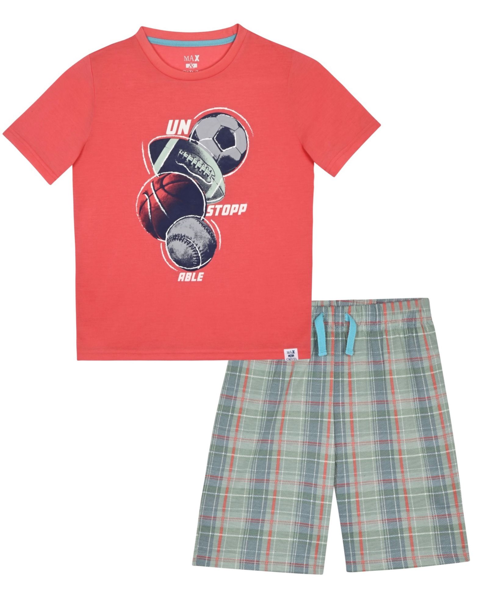 Max & Olivia Детский комплект из топа и брюк All Sports, 2-Piece Set