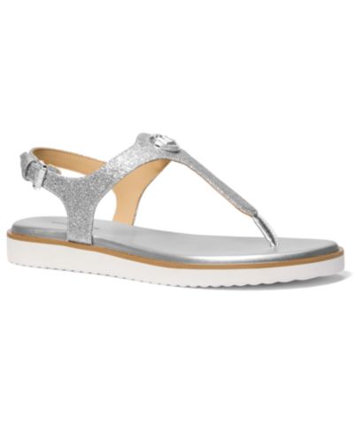 Женские сандалии Michael Kors Val Thong Round Toe Flat