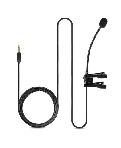 Movo ACM400 Flexible-Gooseneck Omnidirectional Microphone for 3.5mm Audio Devices