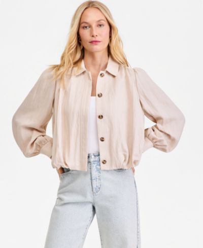 Женская укороченная куртка I.N.C. International Concepts Bubble Jacket