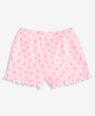 Шорты First Impressions Baby Girls' Shell-Print Ribbed