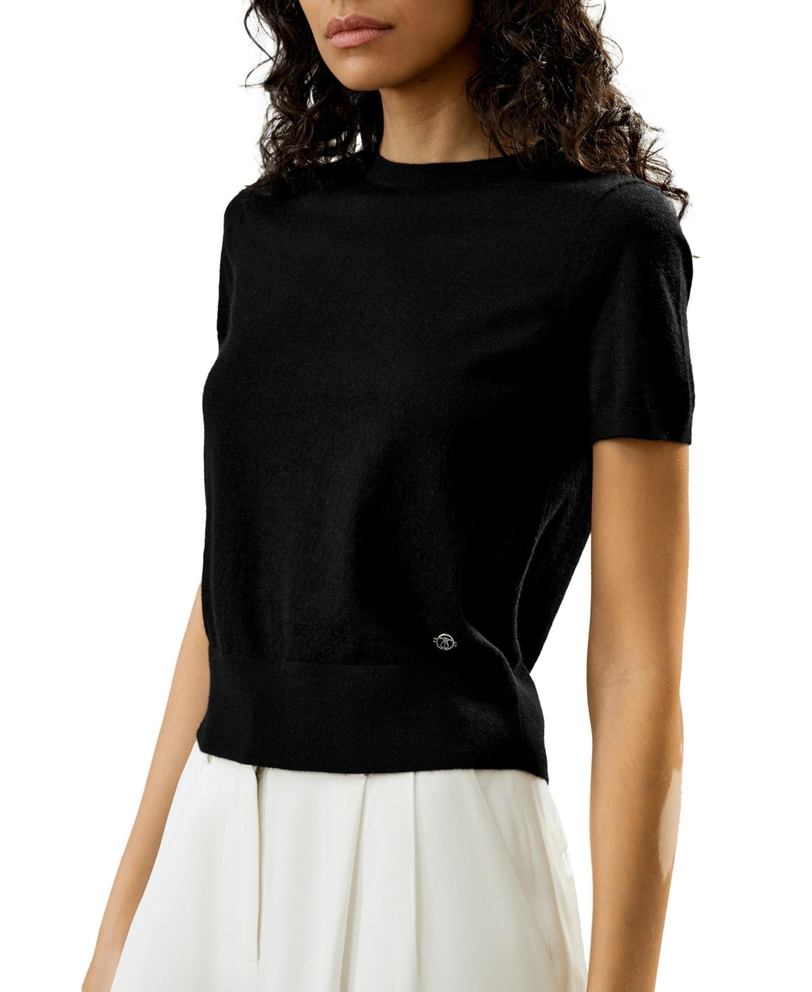 LILYSILK Women's Cashmere Round Neck Sweater