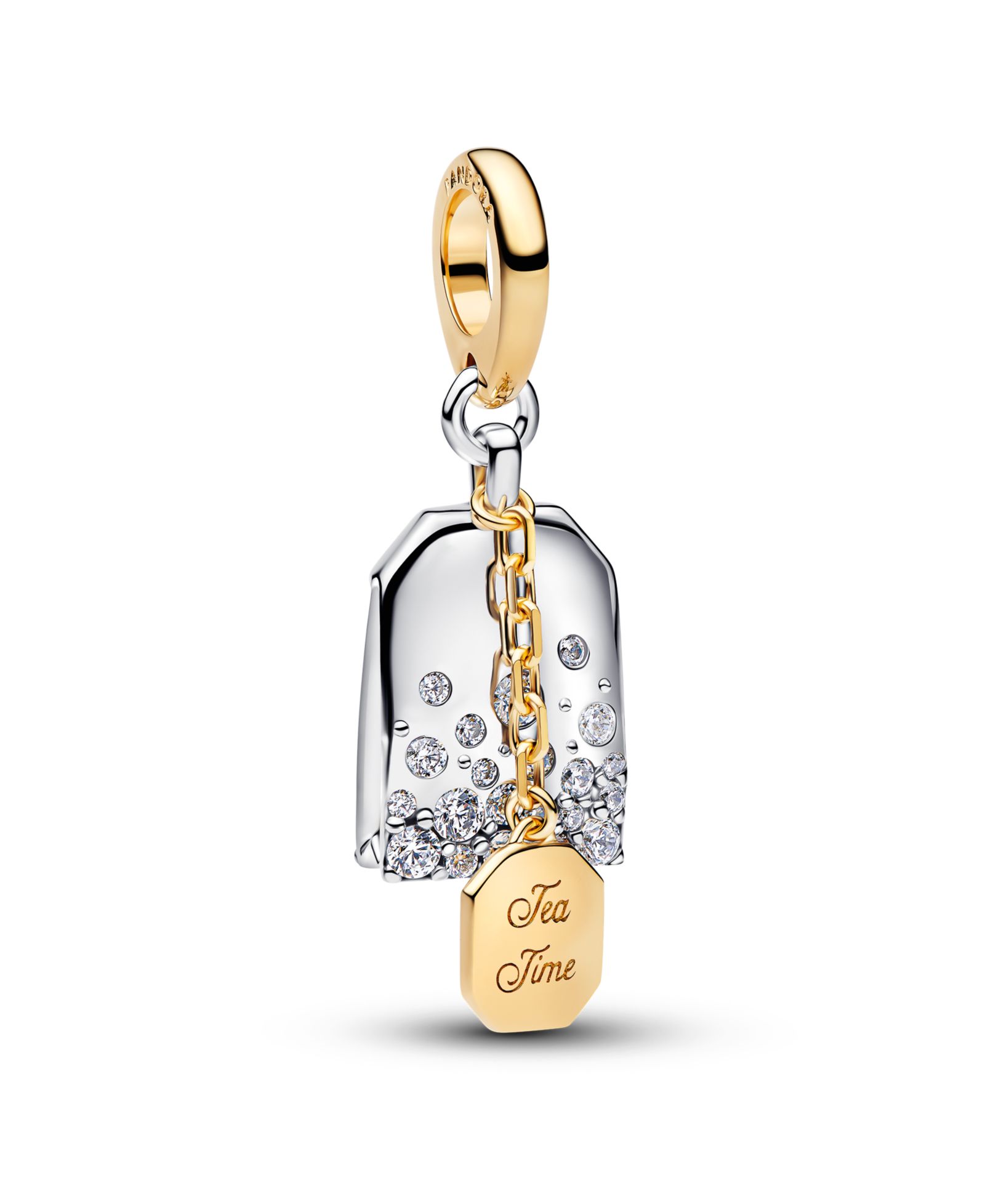 Pandora x Bridgerton Tea Bag Dangle Charm