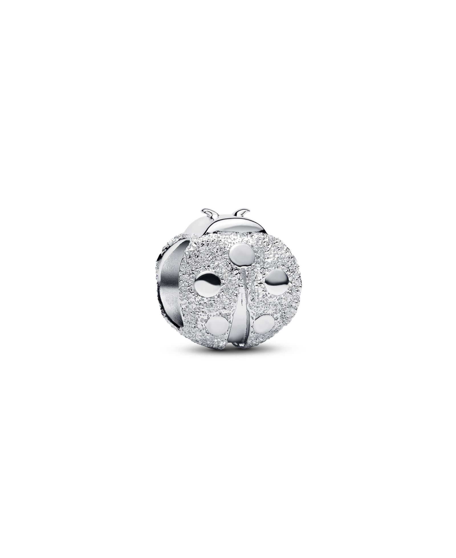 Pandora Textured Ladybird Mini Charm