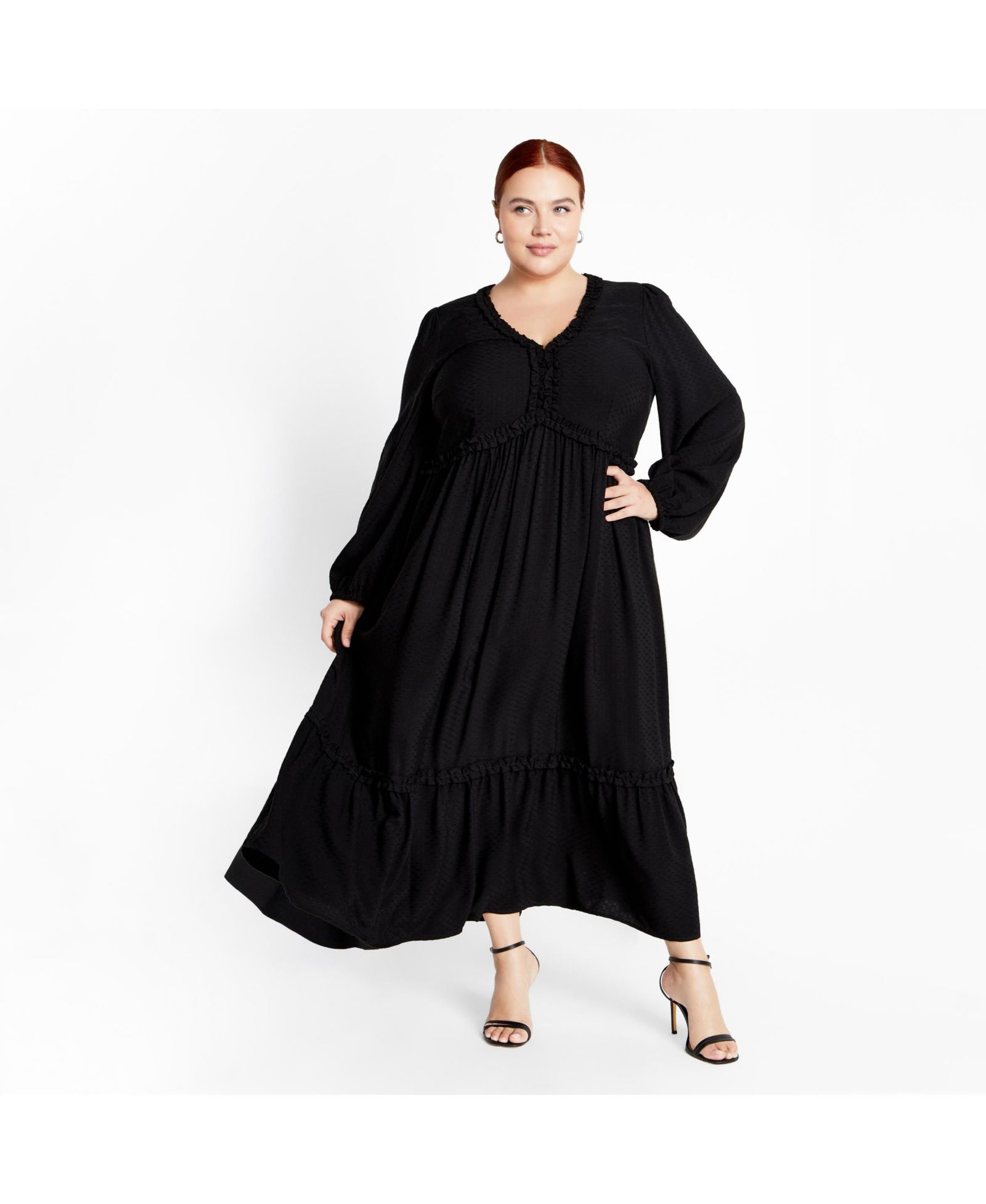 Женское платье Plus Size CITY CHIC Gaia
