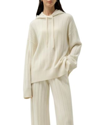 Трикотажный топ LILYSILK Women's Ribbed Hooded