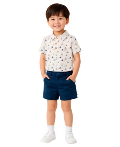 Комплект Sperry из 2 предметов для мальчиков: поло и шорты Short-Sleeve Polo Shirt and Pull-On Shorts
