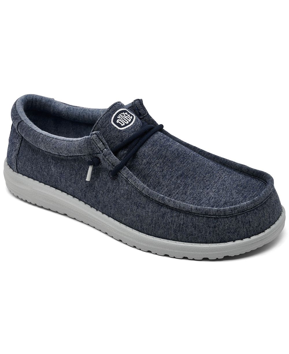 Мужские мокасины Hey Dude Wally Stretch Jersey Slip-On