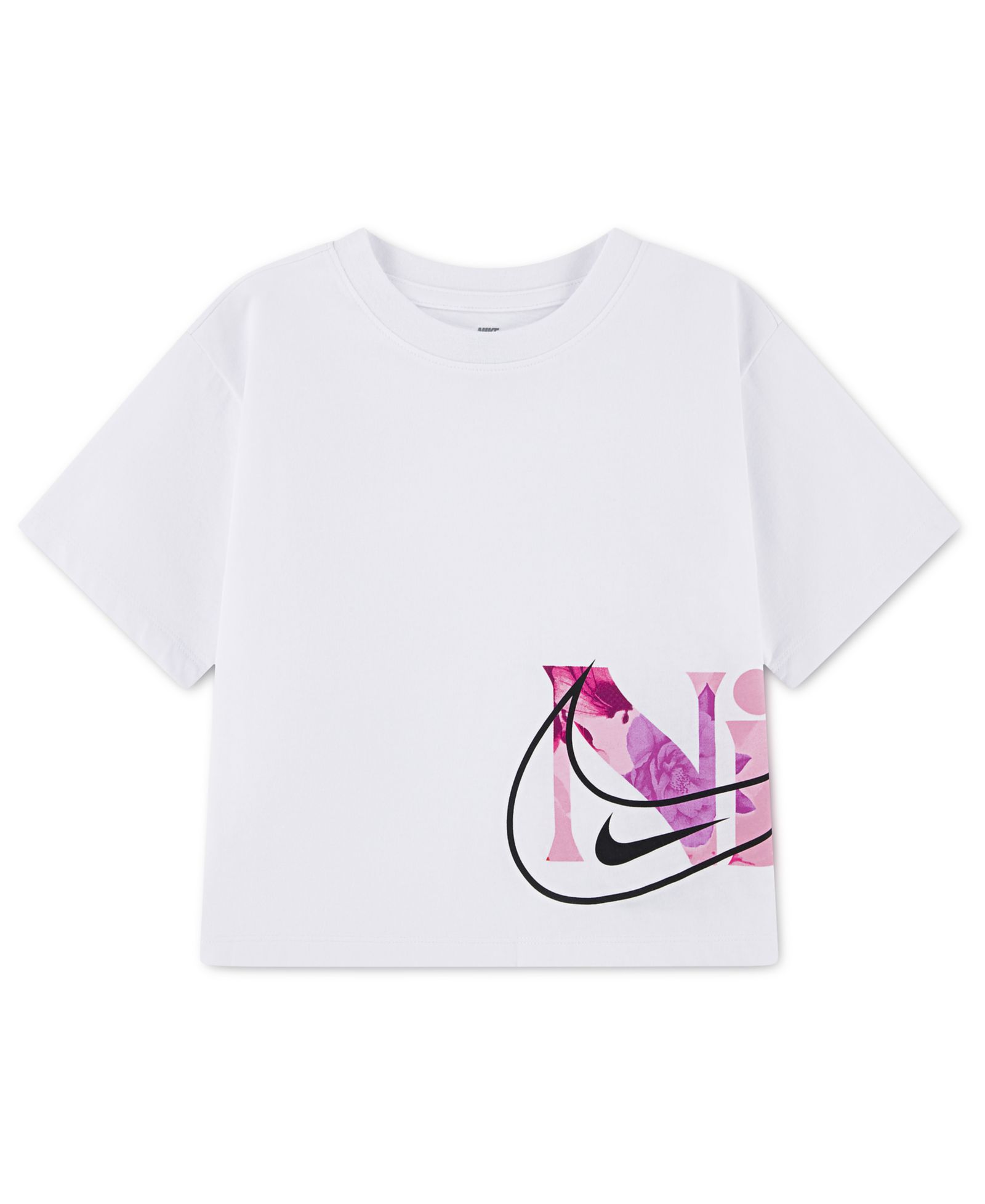 Nike Girls' 4-6X Move with Nature Boxy Crewneck T-Shirt