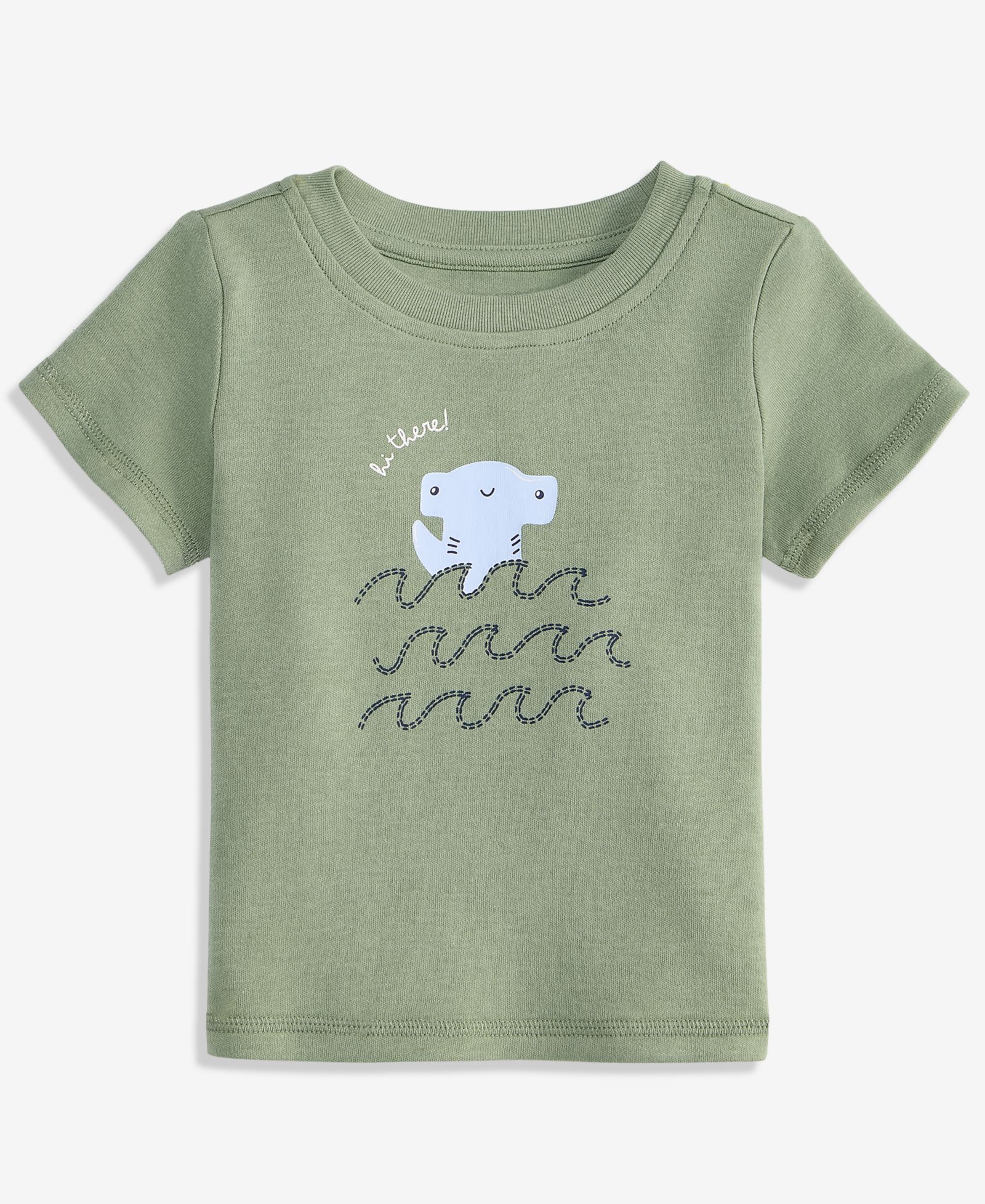 First Impressions Baby Boys' (0-24) Mix & Match Shark-Graphic T-Shirt, Macy's Exclusive