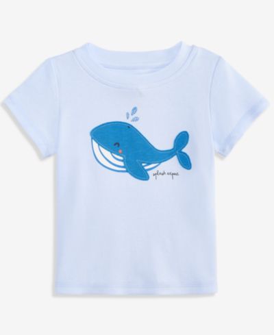 Детская футболка First Impressions Mix & Match Whale 2T-4T