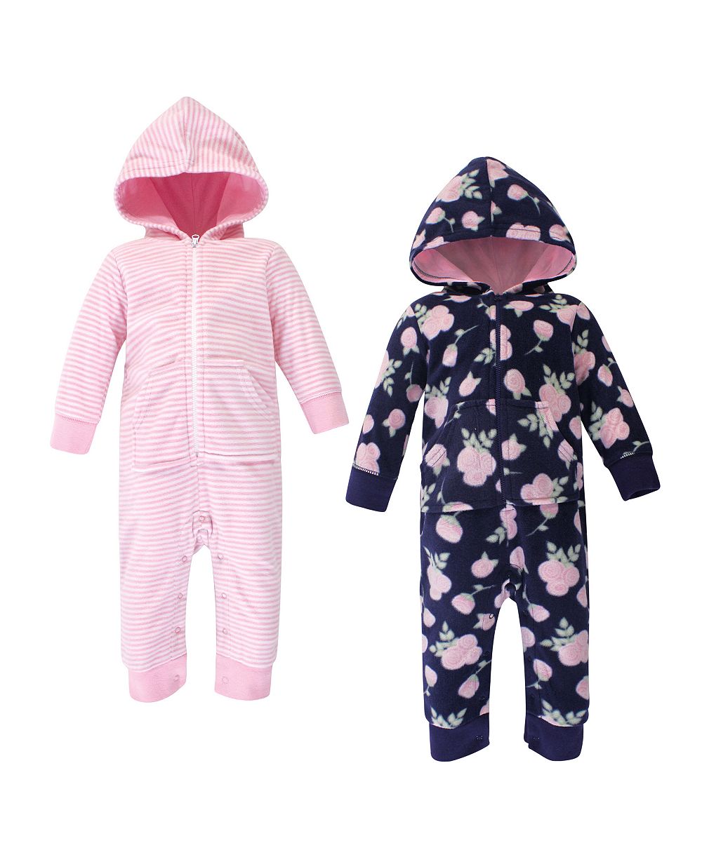 Детские комбинезоны Hudson Baby Girls Hudson Fleece Jumpsuits, Coveralls, and Playsuits