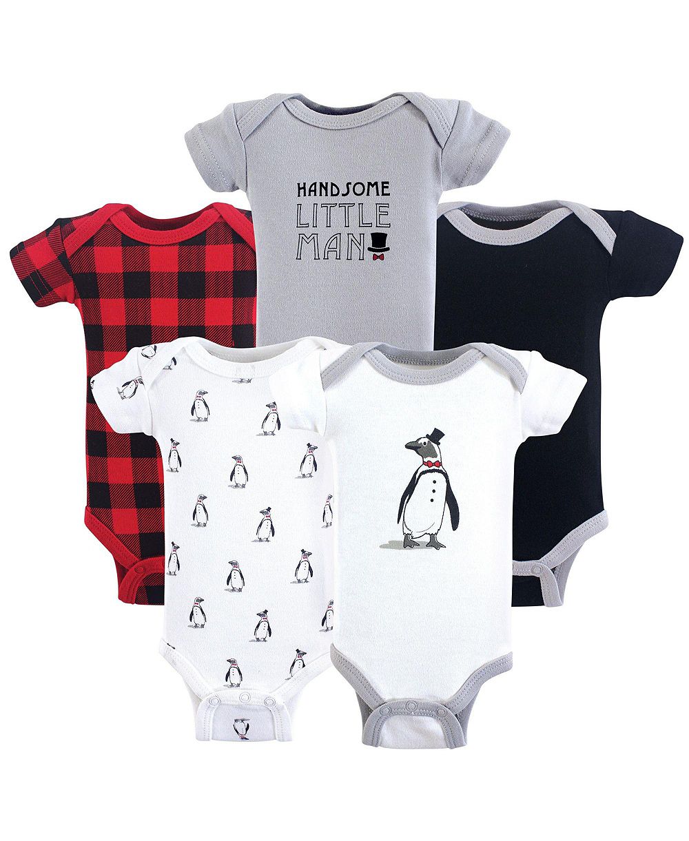 Набор боди Hudson Baby Multipack of 5 Cotton