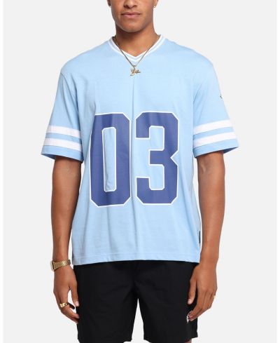 Мужская футболка CARRE Rose Football Light Blue L