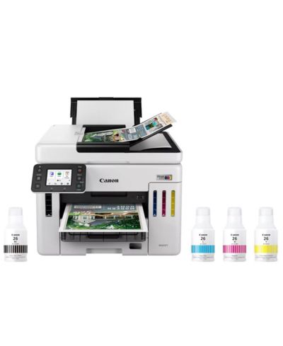 Canon MAXIFY GX7120 беспроводной многофункциональный струйный принтер MegaTank с дуплексом, факсом, белый
