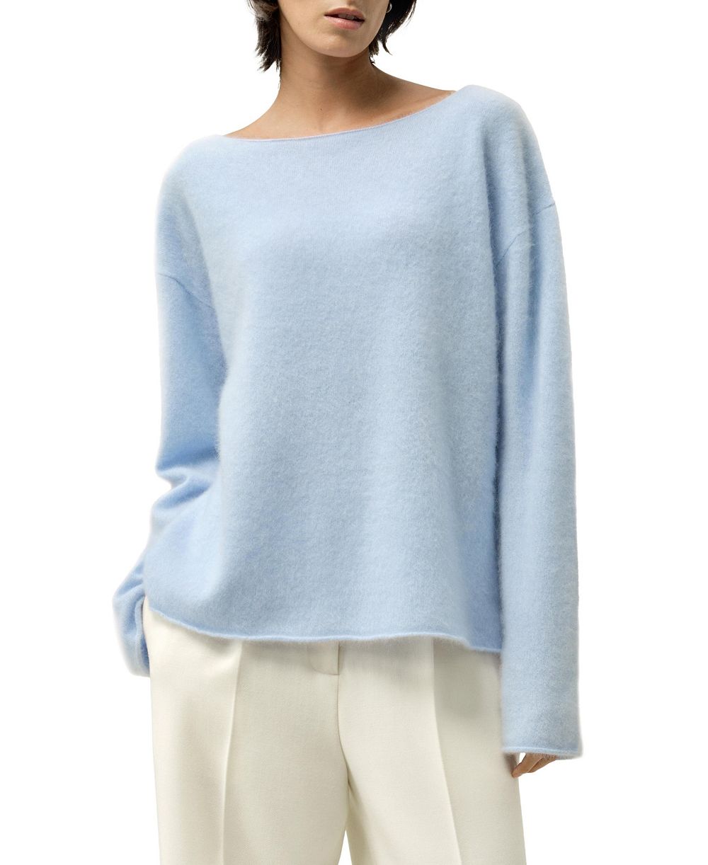 Женский свитер LILYSILK Boat-Neck Brushed Cashmere