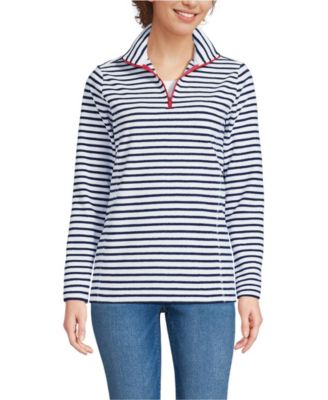 Женский джемпер Lands' End Anyweather Fleece Quarter Zip