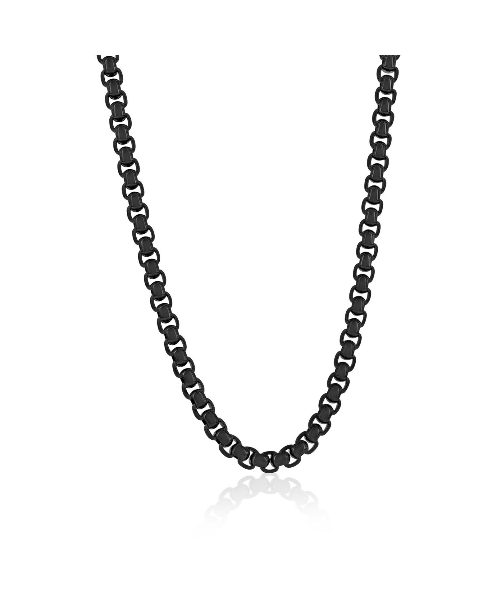 Ожерелье Metallo из нержавеющей стали с круглой цепью Box Chain