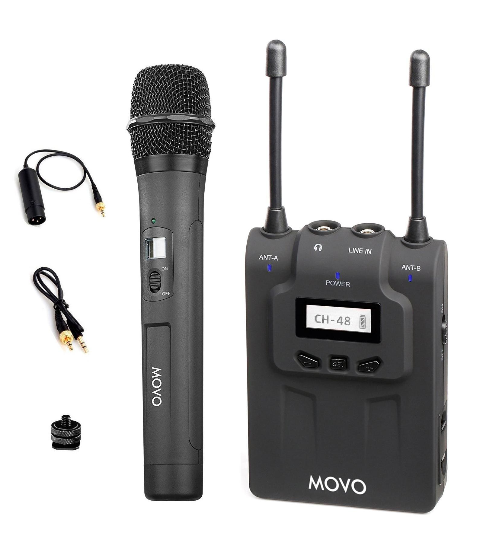 Movo беспроводная ручная микрофонная система Movo WMIC80 UHF