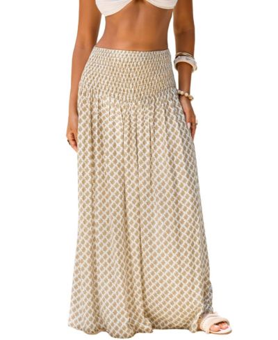 Cupshe Женская длинная юбка Ornate Earthshine Maxi
