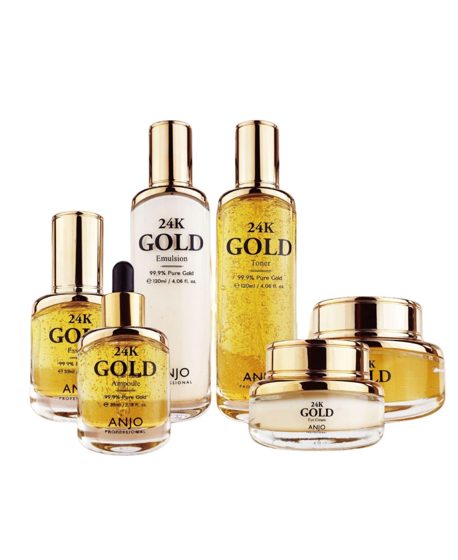 SIIA COSMETICS Набор для ухода за кожей с 24K золотом