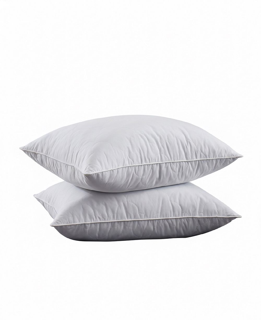UNIKOME Cloud Quilted Goose Feather 2-Pack Pillows, Standard