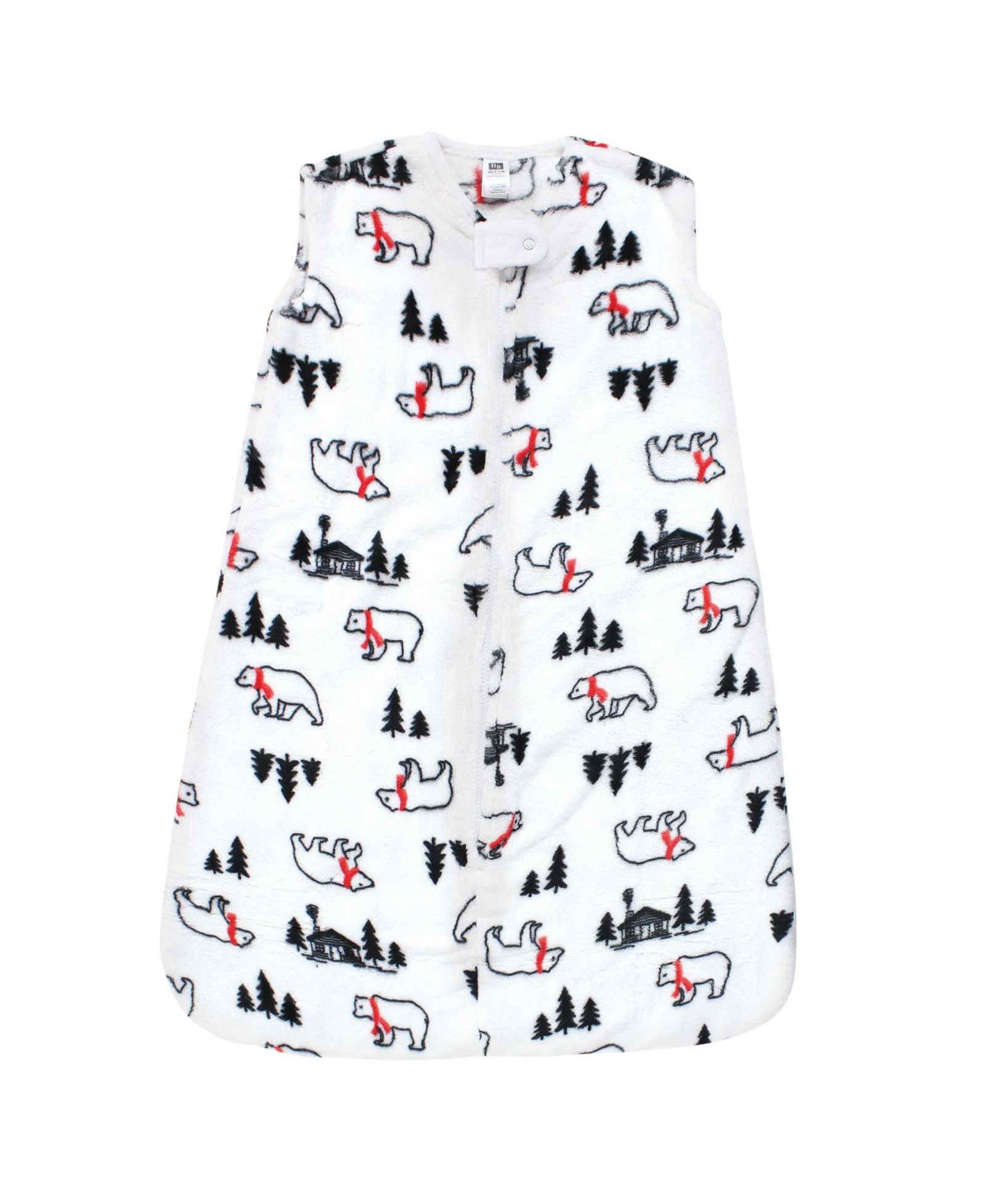 Hudson Baby фланелевый спальный мешок из плюша