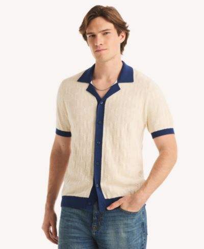 Мужская рубашка поло с коротким рукавом, Nautica