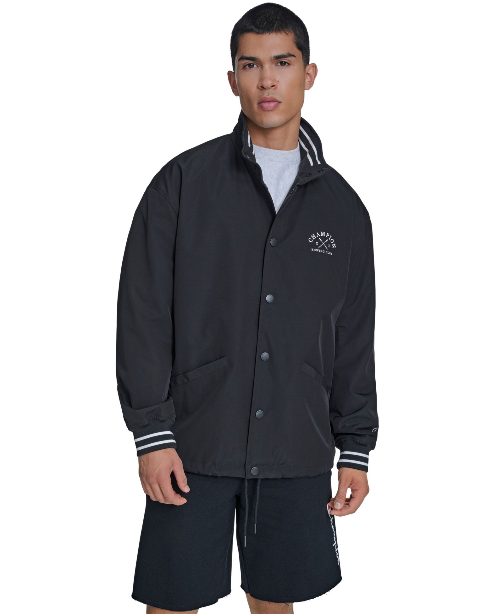 Champion Men's Flex Tech Rowing Club Coaches Jacket