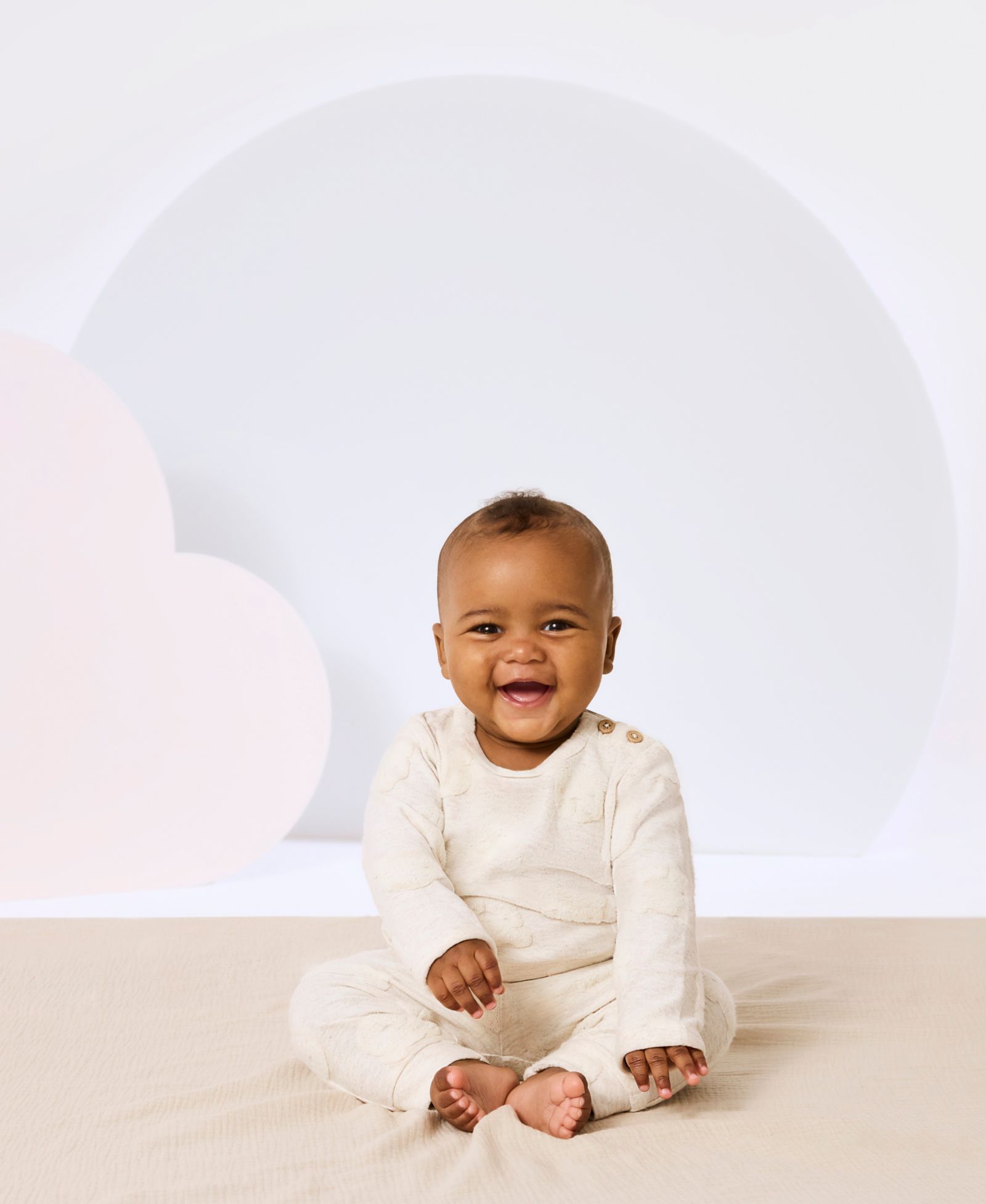 Huggies Детский комплект из топа и брюк с цветочным принтом, 2-Piece Set