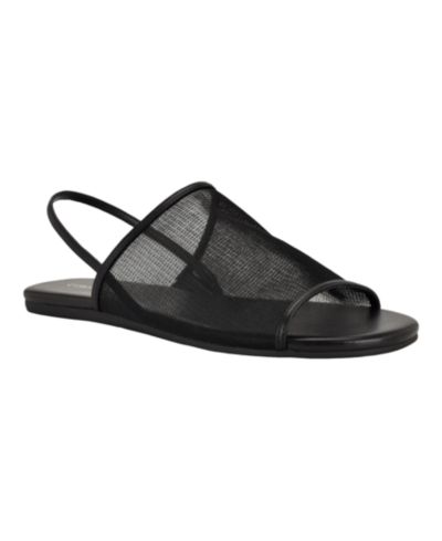 Женские сандалии Calvin Klein Women's Gaven Mesh Flat Slip-On Slingback