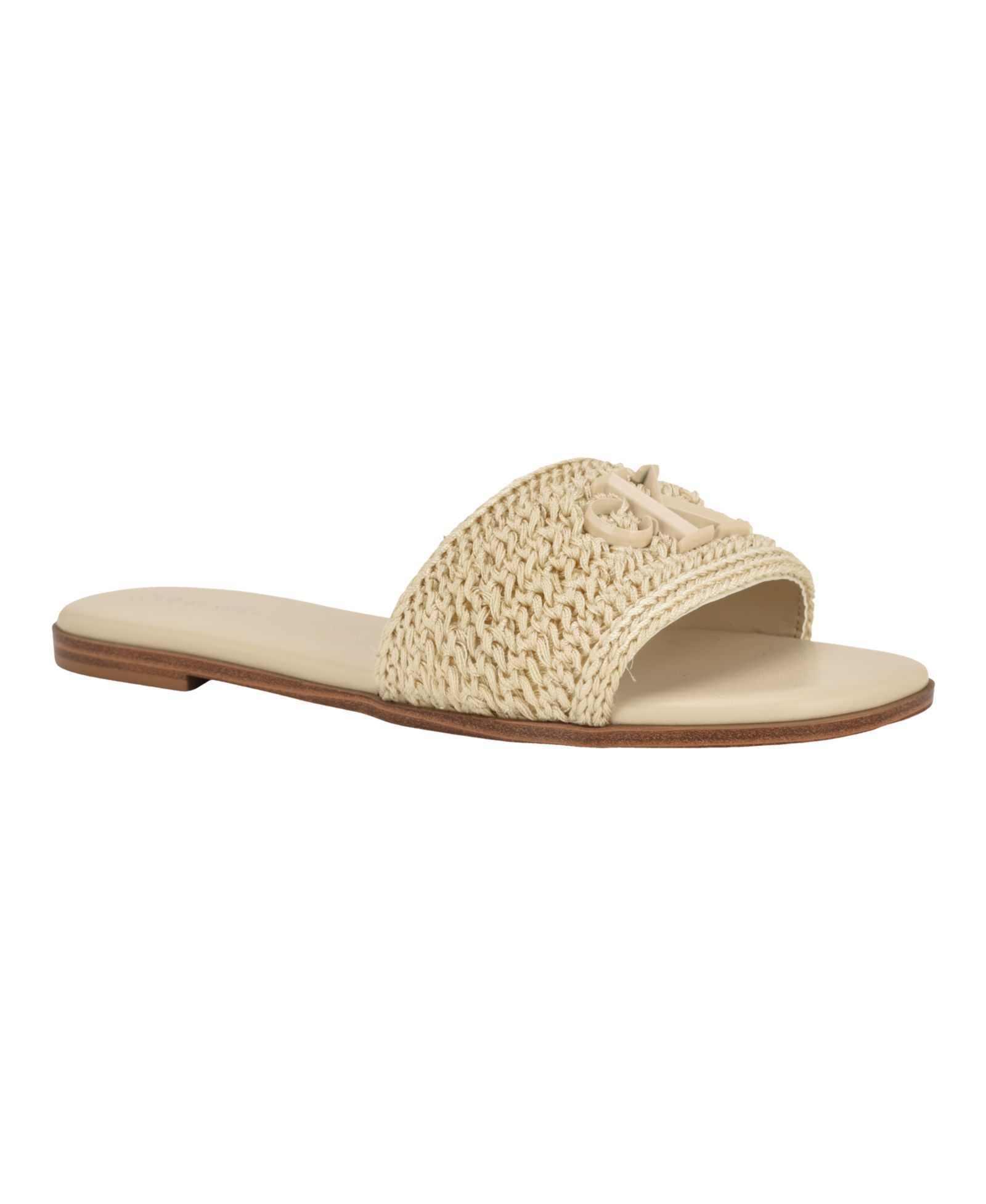 Calvin Klein Женские сандалии Kamine Woven Logo Flat