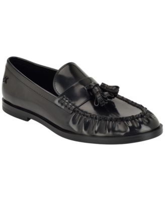 Calvin Klein Женский Mirella Scrunched Tassel Penny Loafers