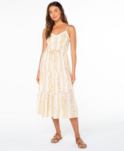 Roxy Women's Azalea Sweetheart Neck Maxi Dress