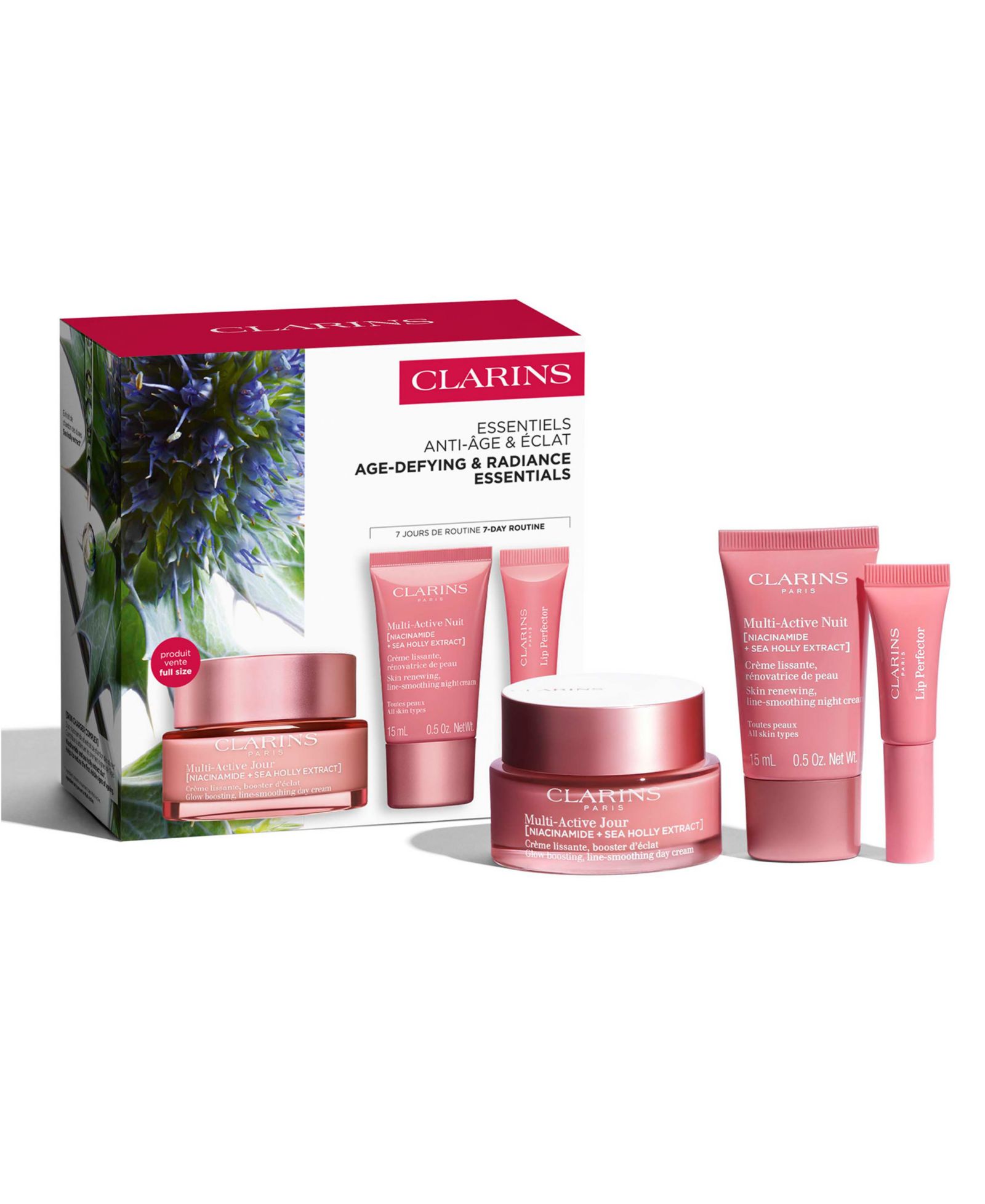 Clarins Набор по уходу за кожей Multi-Active, 3 шт