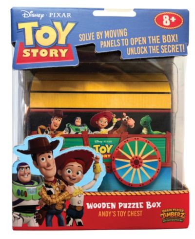 Fantasma Andy's Toy Chest Wooden Mystery Puzzle, Ages 8+